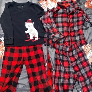 Toddler boy pajama set size 2t